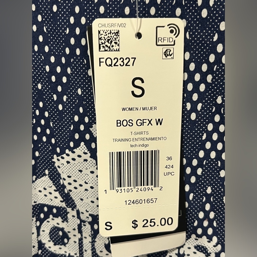 ADIDAS Women’s Blue Tank Top Sze Small NWT - Picture 4 of 4